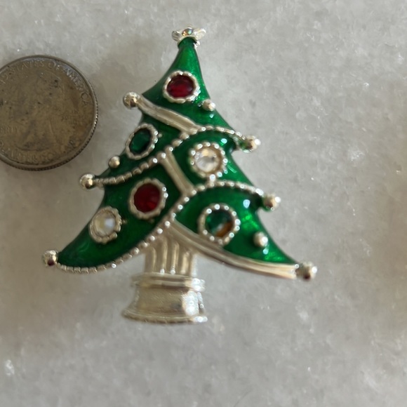 Two Christmas brooches - Picture 2 of 5